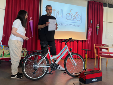 Sch&uuml;lerfirma Fahrradwerkstatt